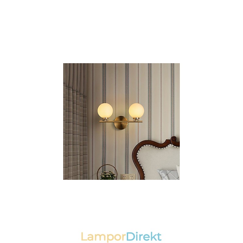 Vägglampa Modern Contemporary Bronze Feature För Mini Style Uplight Vägglampor Vägglampa