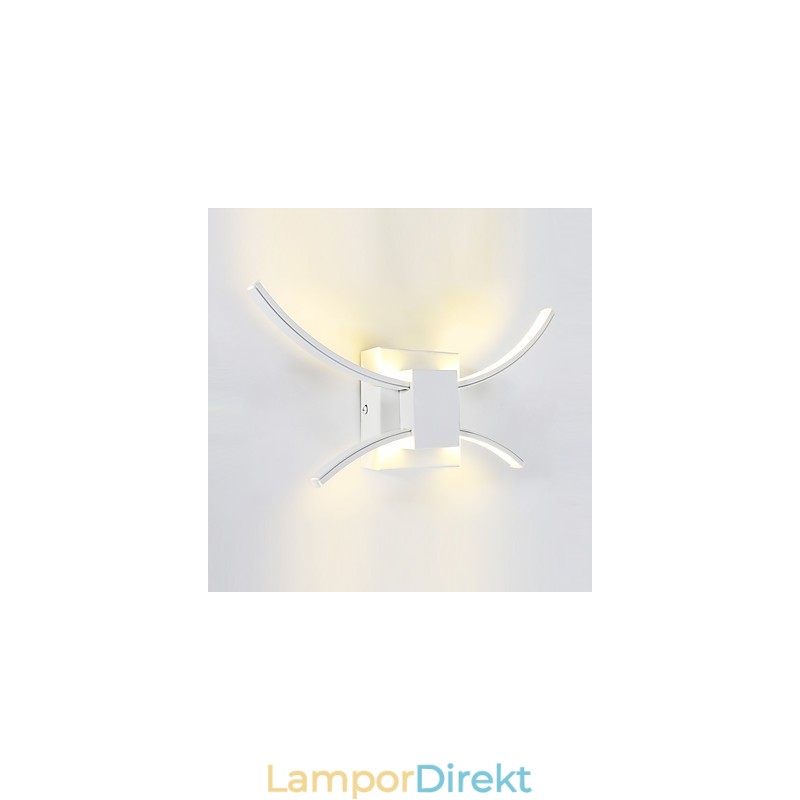 Integrerad Modern Och Modern Anodiserad Funktion För Ögonskydduplight Vägglampor Vägglampa