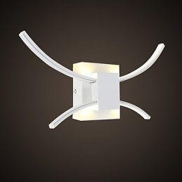 Integrerad Modern Och Modern Anodiserad Funktion För Ögonskydduplight Vägglampor Vägglampa