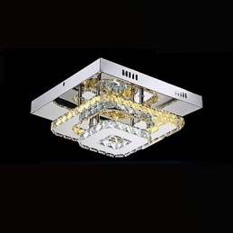 Kristalltaklampor Flush Mount Clear Eller Amber K9 För Inomhus Ce