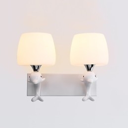 Modern Samtida Målningsfunktion För Ögonskydd Ambient Light Wall Sconces Wall Light