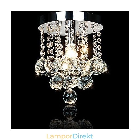 Modern Samtida Traditionell Klassisk Lantlig Kristall Krom Kristallkrona Taklampa Modern Samtida Traditionell Klassisk Lantlig Kristall Krom Kristallkrona Taklampa