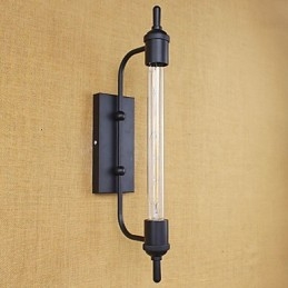 Country Retro Painting Feature För Mini Style Ambient Light Wall Sconces Wall Light