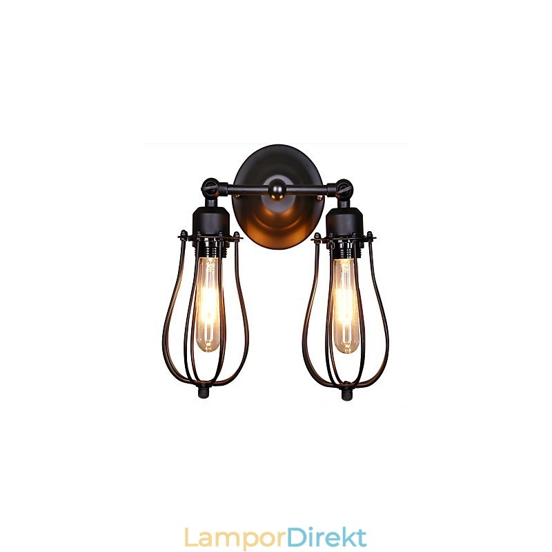 Traditionell Klassisk Rustik Lodge Country Målning Funktion För Svängarm Ambient Light Wall Sconces Vägglampa