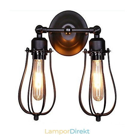 Traditionell Klassisk Rustik Lodge Country Målning Funktion För Svängarm Ambient Light Wall Sconces Vägglampa