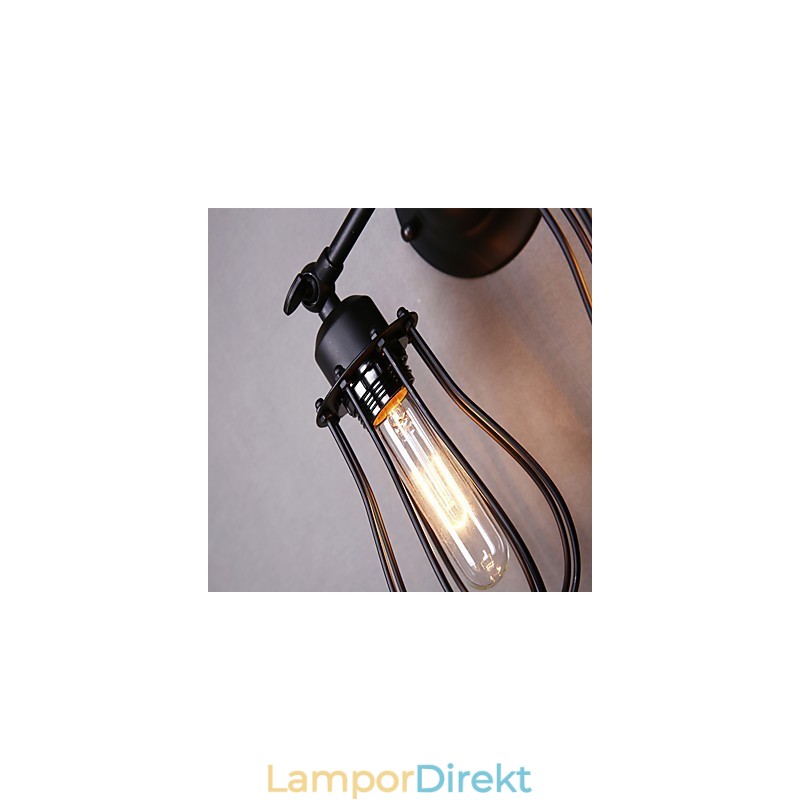 Traditionell Klassisk Rustik Lodge Country Målning Funktion För Svängarm Ambient Light Wall Sconces Vägglampa