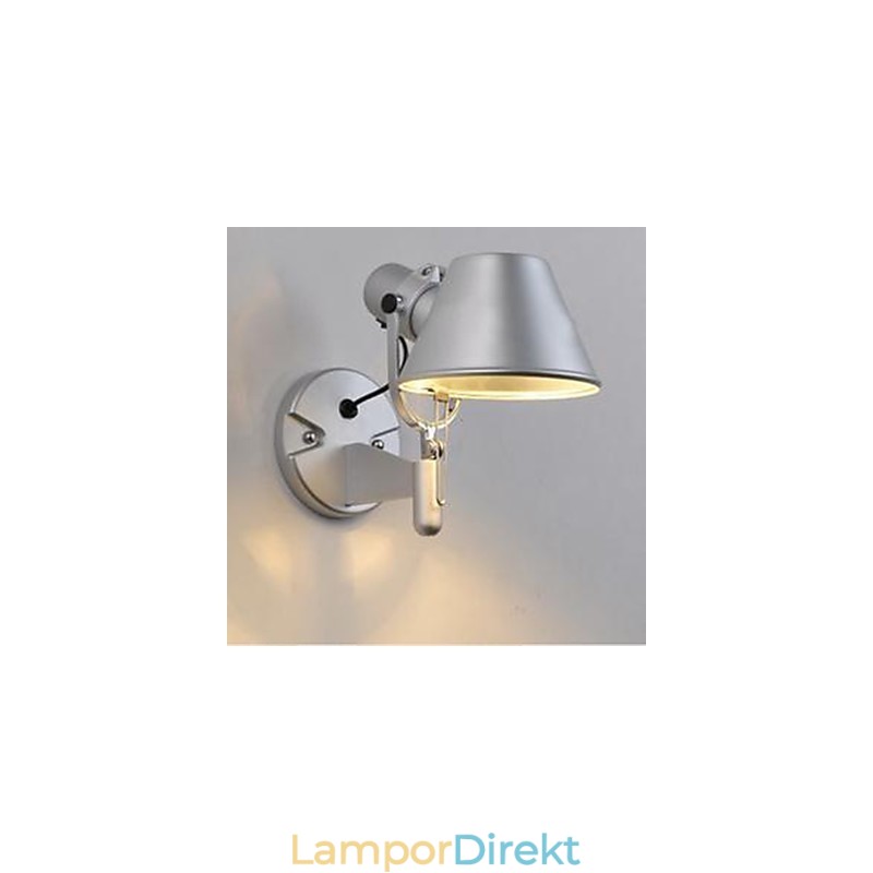Modern Samtida Silverfunktion För Ögonskydd Ambient Light Wall Sconces Wall Light