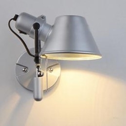 Modern Samtida Silverfunktion För Ögonskydd Ambient Light Wall Sconces Wall Light