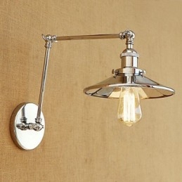Rustik Lodge Country Retro Elektropläterad Funktion För Mini Style Swing Arm Ambient Light
