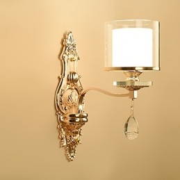 Modern Och Modern Galvaniserad Funktion För Ögonskydd Ambient Light Wall Sconces Wall Light