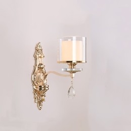 Modern Och Modern Galvaniserad Funktion För Ögonskydd Ambient Light Wall Sconces Wall Light