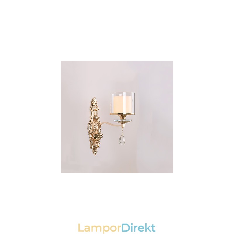 Modern Och Modern Galvaniserad Funktion För Ögonskydd Ambient Light Wall Sconces Wall Light