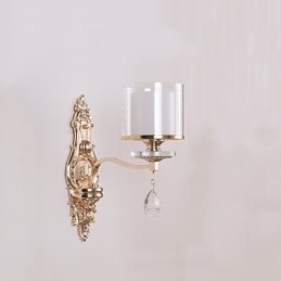 Modern Och Modern Galvaniserad Funktion För Ögonskydd Ambient Light Wall Sconces Wall Light