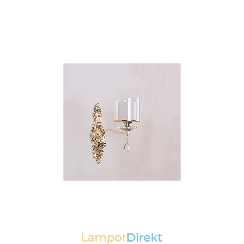 Modern Och Modern Galvaniserad Funktion För Ögonskydd Ambient Light Wall Sconces Wall Light
