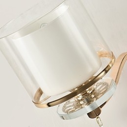 Modern Och Modern Galvaniserad Funktion För Ögonskydd Ambient Light Wall Sconces Wall Light