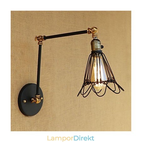 Rustik Lodge Country Retro Målning Funktion För Mini Style Swing Arm Ambient Light Swing Rustik Lodge Country Retro Målning Funktion För Mini Style Swing Arm Ambient Light Swing