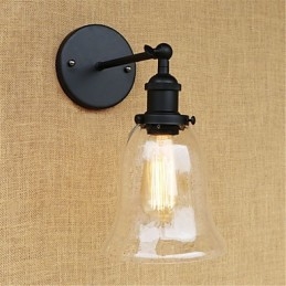 Country Retro Galvaniserad Funktion För Mini Style Eye Protection Ambient Light Wall Sconces
