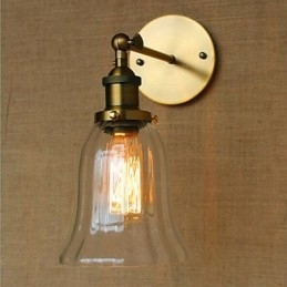 Country Retro Galvaniserad Funktion För Mini Style Eye Protection Ambient Light Wall Sconces