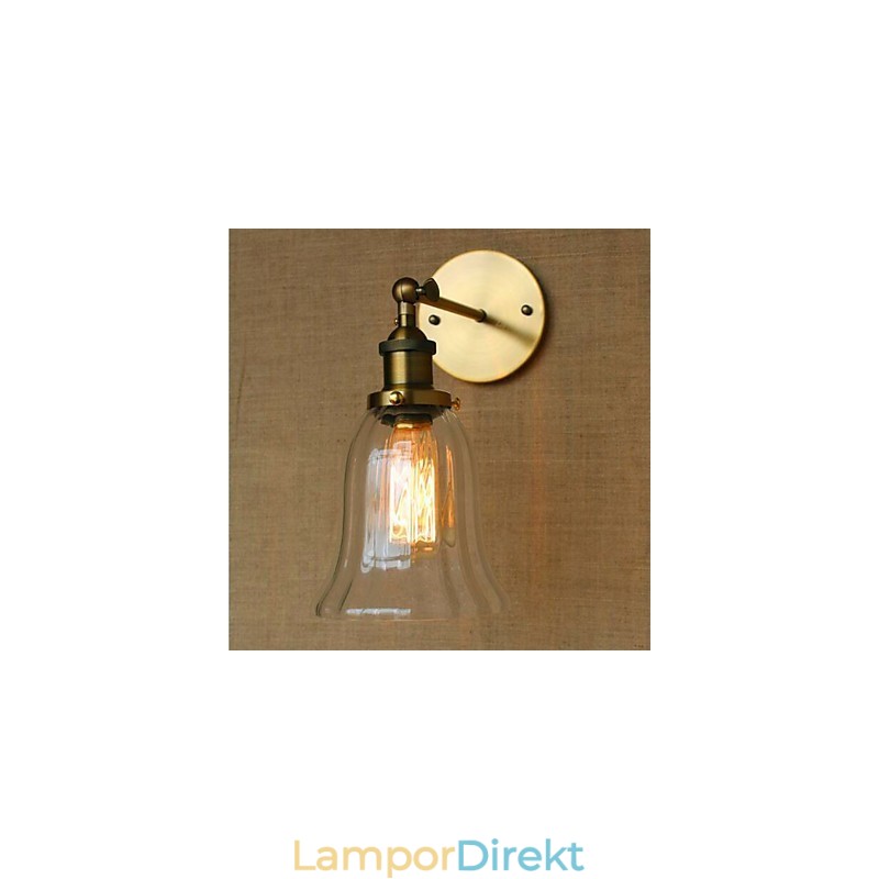 Country Retro Galvaniserad Funktion För Mini Style Eye Protection Ambient Light Wall Sconces