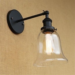 Country Retro Galvaniserad Funktion För Mini Style Eye Protection Ambient Light Wall Sconces