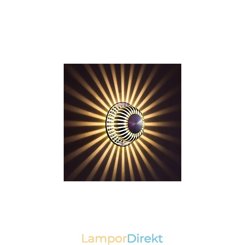 Modern Light Aluminium Flush Mount Vägglampa Dekorera Vägglampor