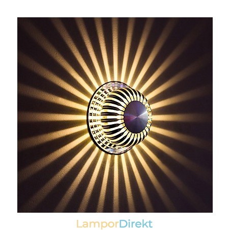 Modern Light Aluminium Flush Mount Vägglampa Dekorera Vägglampor