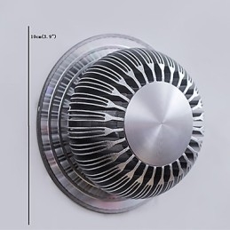 Modern Light Aluminium Flush Mount Vägglampa Dekorera Vägglampor