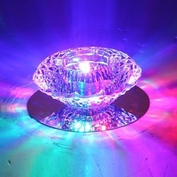 3W Energisparande Modern Taklampa Kristall Taklampa Down Glödlampa Lampa