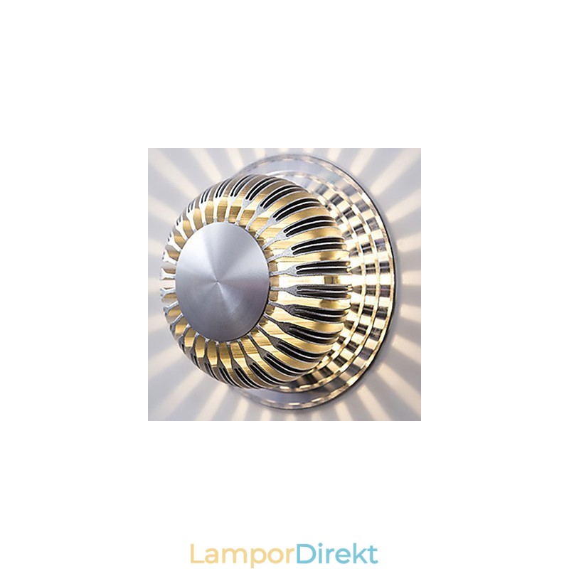 Modern Light Aluminium Flush Mount Vägglampa Dekorera Vägglampor