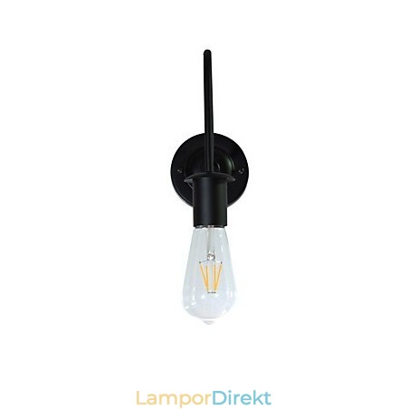 Vägglampor Väggjärn Vägglampa Stum Svart Ljussabel Lampa På Vägg Vägglampor Väggjärn Vägglampa Stum Svart Ljussabel Lampa På Vägg