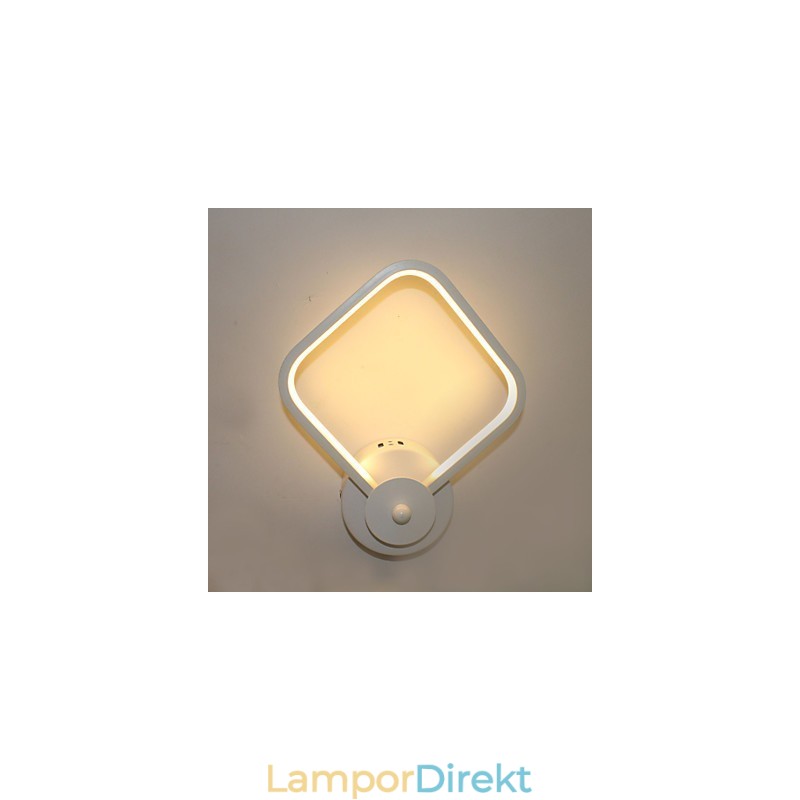 Enkel Modern Sänglampa I Sovrummet Vägglampa Kreativ Personlighet Trappor Aluminiumlampa