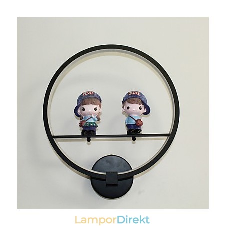 Modern Kreativ Vägglampa Barnrumsdekoration Personlighet Lampa Inbäddad Vägglampa Aluminium Material Väggkorridor Lampor Och Lyktor