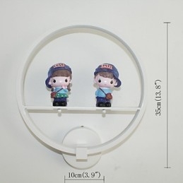 Modern Kreativ Vägglampa Barnrumsdekoration Personlighet Lampa Inbäddad Vägglampa Aluminium Material Väggkorridor Lampor Och Lyktor