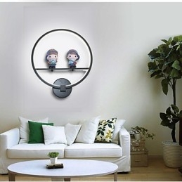 Modern Kreativ Vägglampa Barnrumsdekoration Personlighet Lampa Inbäddad Vägglampa Aluminium Material Väggkorridor Lampor Och Lyktor