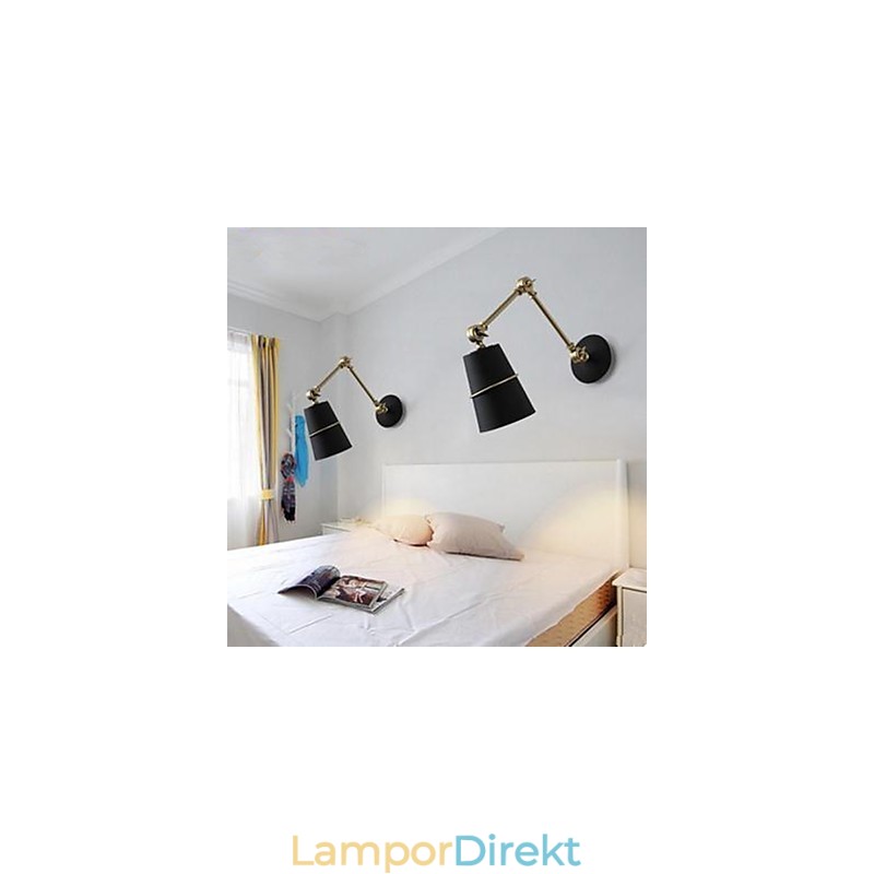 Vägglampa Postmodern Enkel Restaurang Konst Lampa Sovrum Designer Skrivbord Sänglampa