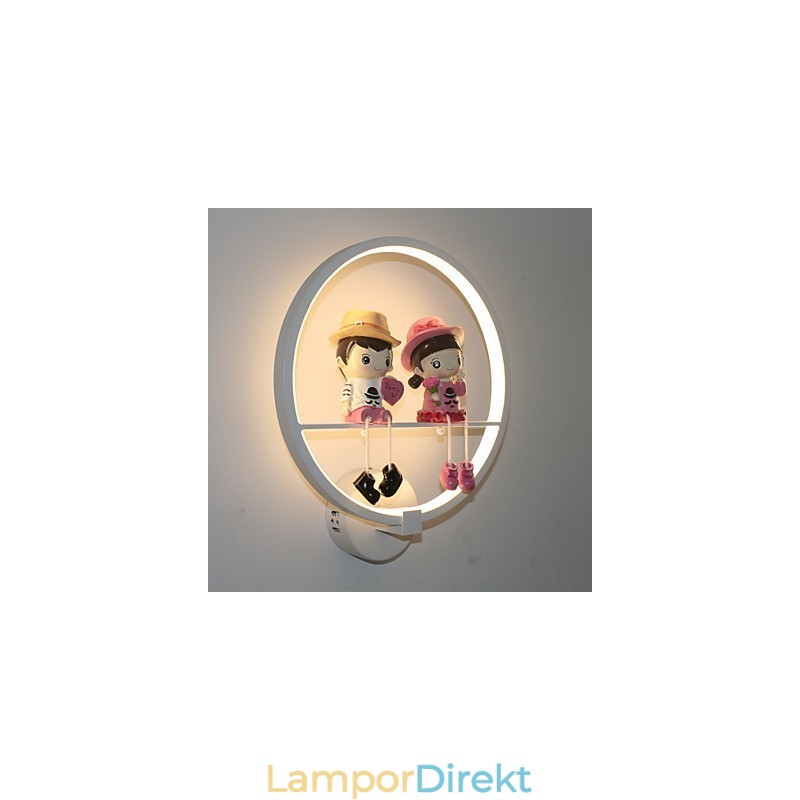Vägglampa Modern Minimalistisk Lampa Kreativ Gang Trappljus