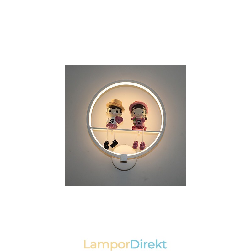 Vägglampa Modern Minimalistisk Lampa Kreativ Gang Trappljus