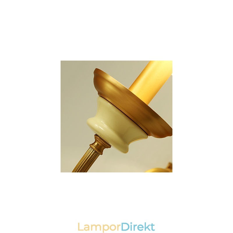 Enkel Country Traditionell Klassisk Mässing Funktion För Mini Style Uplight Vägglampor Vägglampor