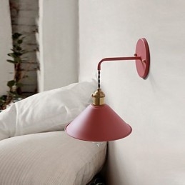 Enkel Industrihuvudlampa I Ministorlek Vägglampa Vintage Retro Village Metall Vägglampa Ljusarmatur Gångvägglampa