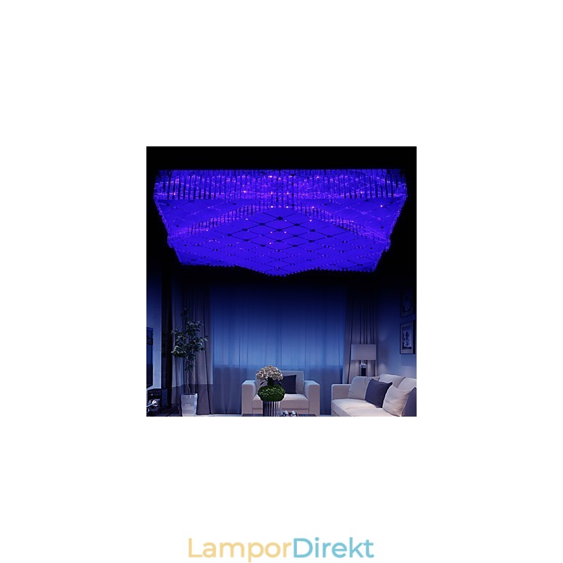 Flush Mount Crystal Modern Contemporary Metal