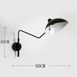Loft Amercian Countryside Industriell Stil Vintage Vägglampor För Sovrummet Matsal Kafferum Och Bar Dekorera Vägglampa