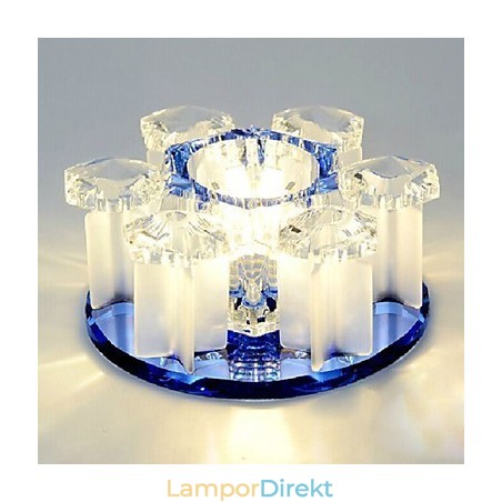 Kristalllampa Smd Creativetube Spotlight Absorbera Kupolljus