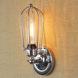 Enkel Vintage Country Retro Elektroplåtfunktion För Mini Style Ambient Light Wall Sconces