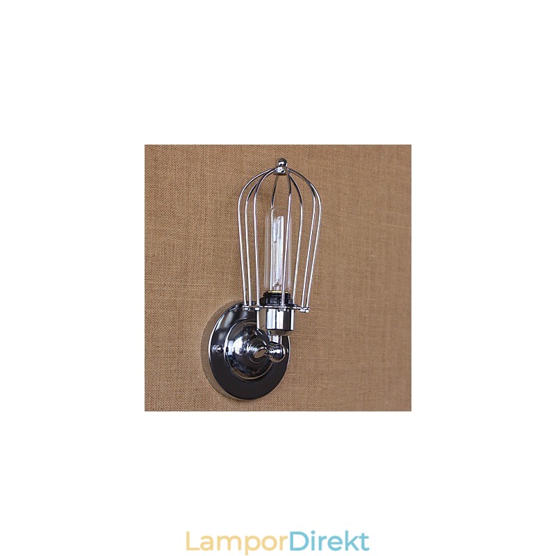 Enkel Vintage Country Retro Elektroplåtfunktion För Mini Style Ambient Light Wall Sconces