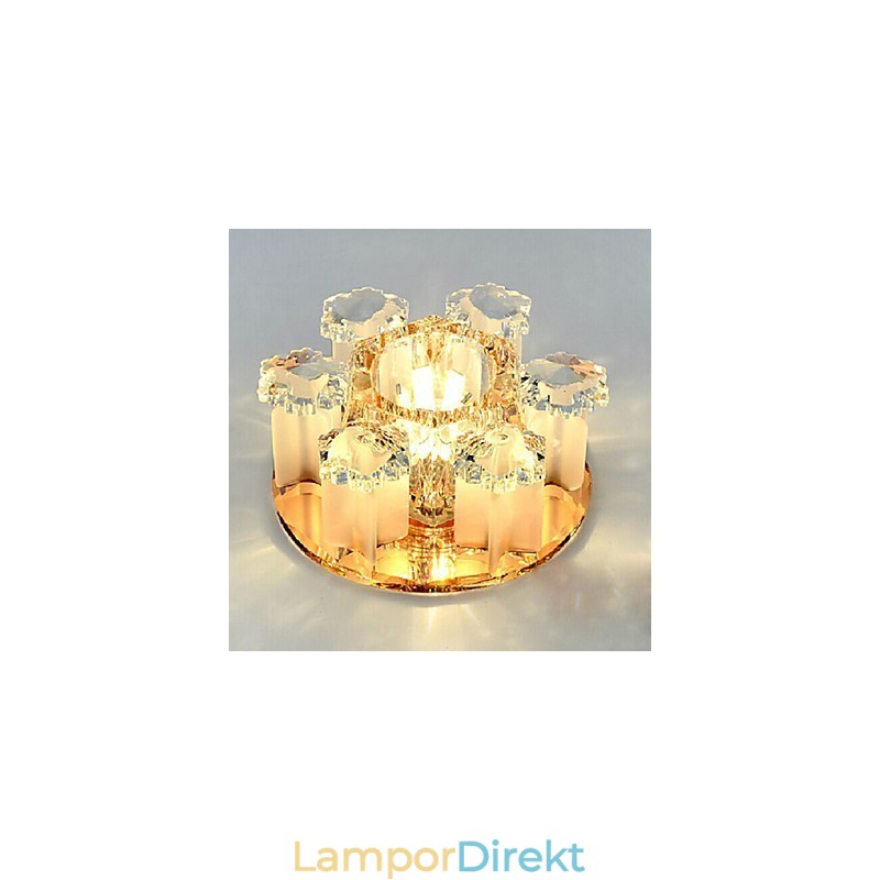 Kristalllampa Smd Creativetube Spotlight Absorbera Kupolljus
