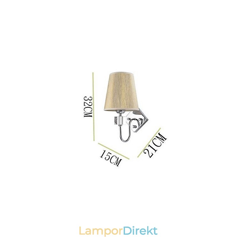 Modern Och Modern Galvaniserad Funktion Uplight Wall Sconces Wall Light
