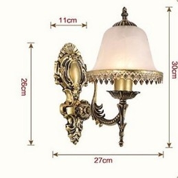 Vintage Elektropläterad Funktion Downlight Vägglampor Vägglampa