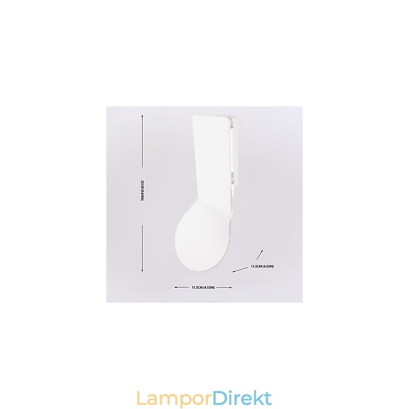 Integrerad Modern Samtida Målningsfunktion För Downlight Vägglampor Vägglampa