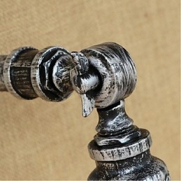 Industrial Style Nordic Water Pipe Vägglampa Vägglampa Silver