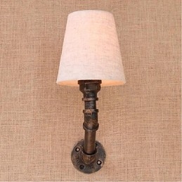 Rustik Lodge Mässing Funktion För Ambient Light Wall Sconces Vägglampa